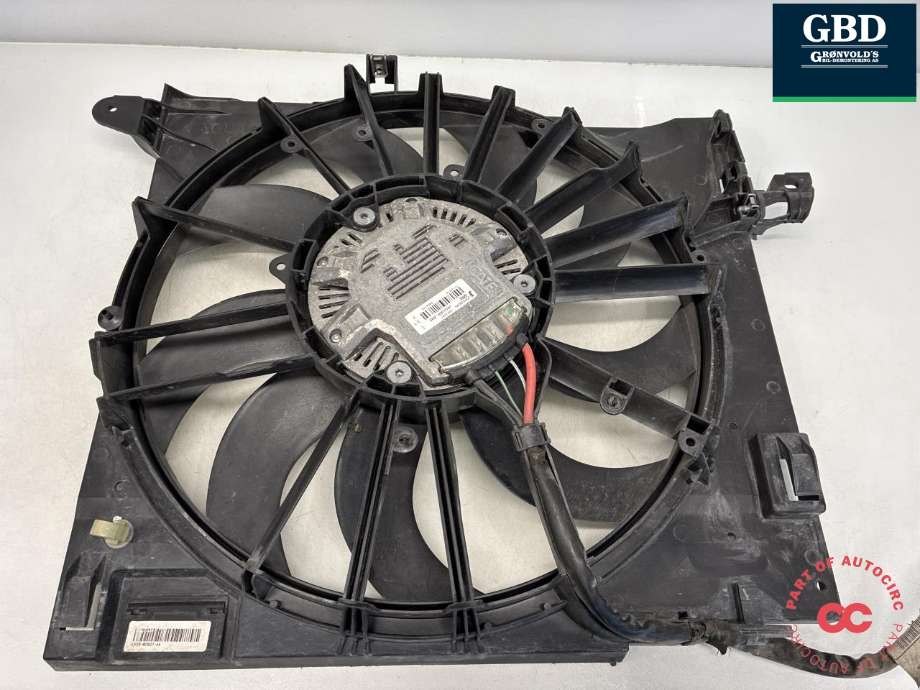 Kjølevifte elektrisk til Jaguar XF 2008-2015 (X250) (X250) (C2D38736|CX238C607AD|C2Z16969.CX238C607AA|)