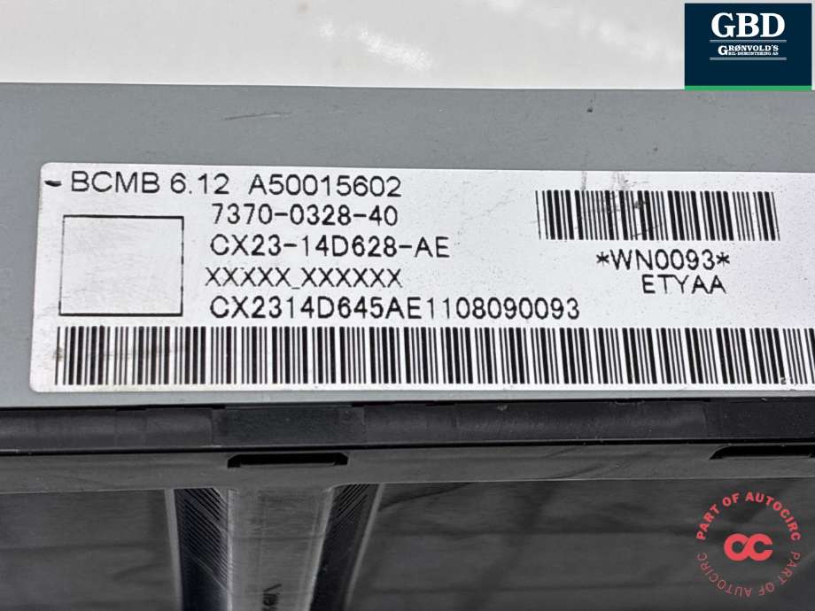 Styreenhet comfort (BCM) til Jaguar XF 2008-2015 (X250) (X250) (C2Z26803|CX2314B476AH|C2Z13614| CX2314B476AF)