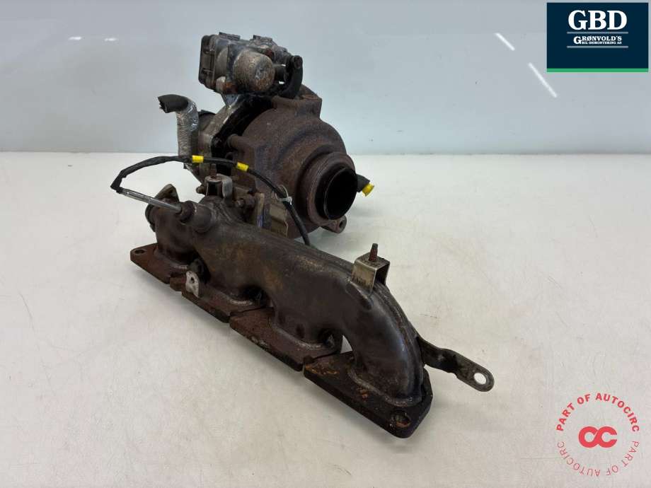 Turbo til Jaguar XF 2008-2015 (X250) (X250) (C2S52581|BG9Q6K682CD|C2S52256 | BG9Q6K682CC)
