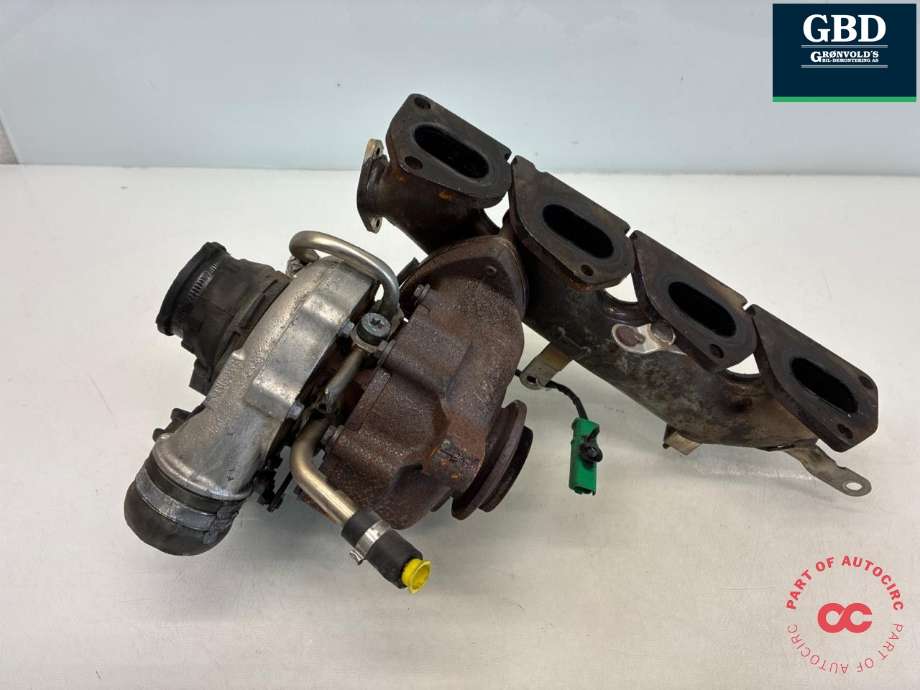 Turbo til Jaguar XF 2008-2015 (X250) (X250) (C2S52581|BG9Q6K682CD|C2S52256 | BG9Q6K682CC)