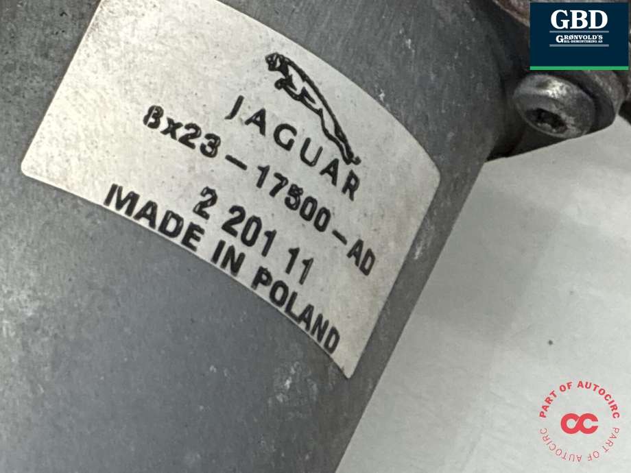 Viskermotor frontrute komplett m/overføring til Jaguar XF 2008-2015 (X250) (X250) (C2D3544|8X2317500AD|)