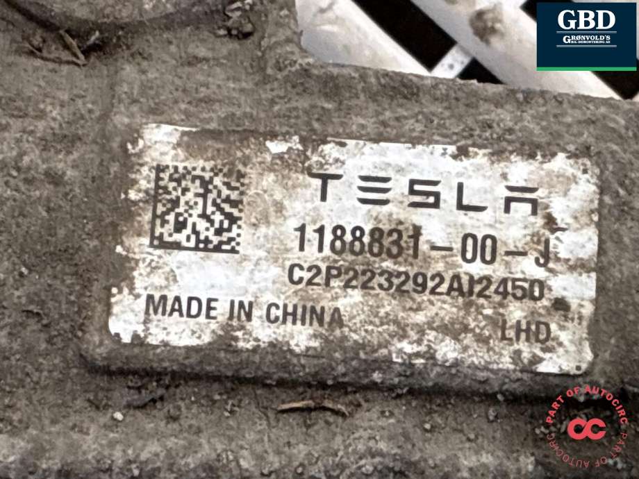 Tannstang elektrisk til Tesla Model Y 2021-2024 (Type I)  (1188831-00-J|1044831-00-J |1044832-00-A|1044832-00-B M)