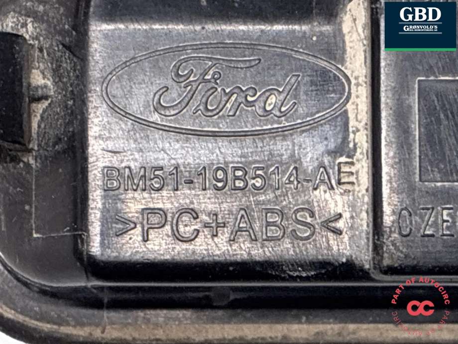 Bakluke/bakdør håndtak til Ford Focus 2011-2014 (Type III, Fase 1) (1886014|GM51-19B514-AF|)