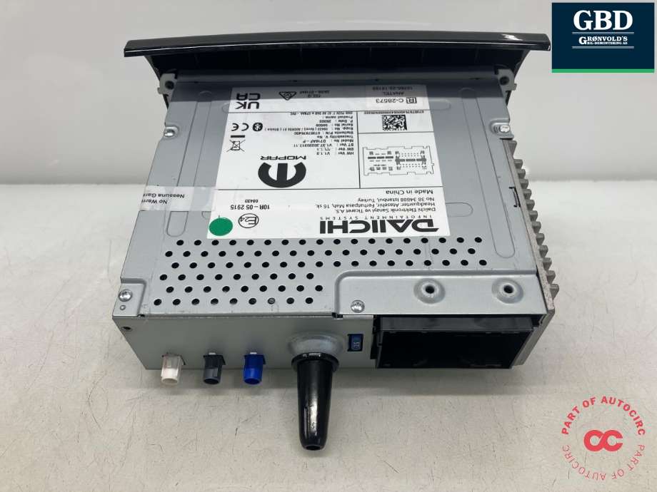 Bilstereo navigasjon til Citroën Jumper 2014-->> (Type III, Fase 2)  (16 906 824 80|07357876450|D716AF-P)