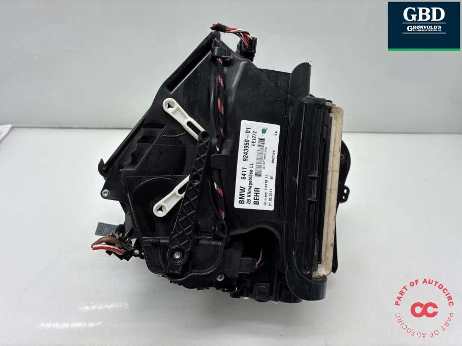 Varmeapparat motor til BMW 5-Serie 2010-2017 (F10/F11) (F10/F11) (64 11 9 242 607|9243950-01|)