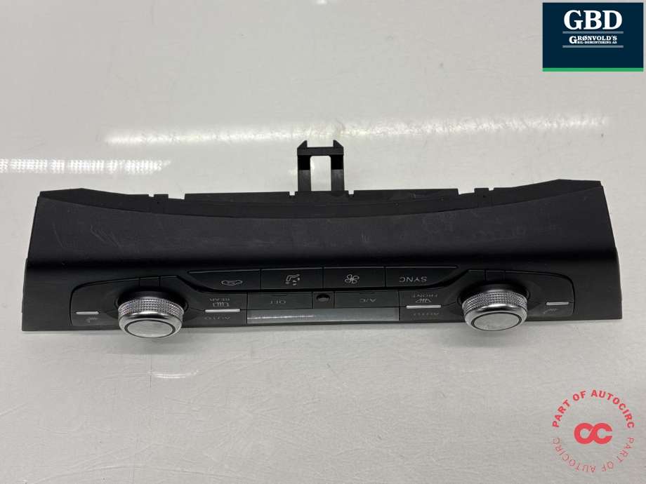 Varmeapparat betjening til Audi A6, Allroad 2015-2019 (Type III, Fase 2) (C7) (C7) (4G0 820 043 CD|)
