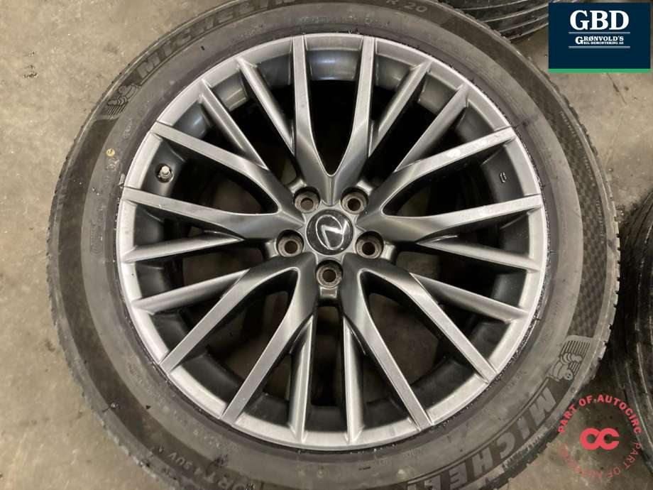 Hjulsett aluminium sommer til Lexus RX 2016-->> (Type IV) (AL20) (AL20) (235/55R20|20X8J|)