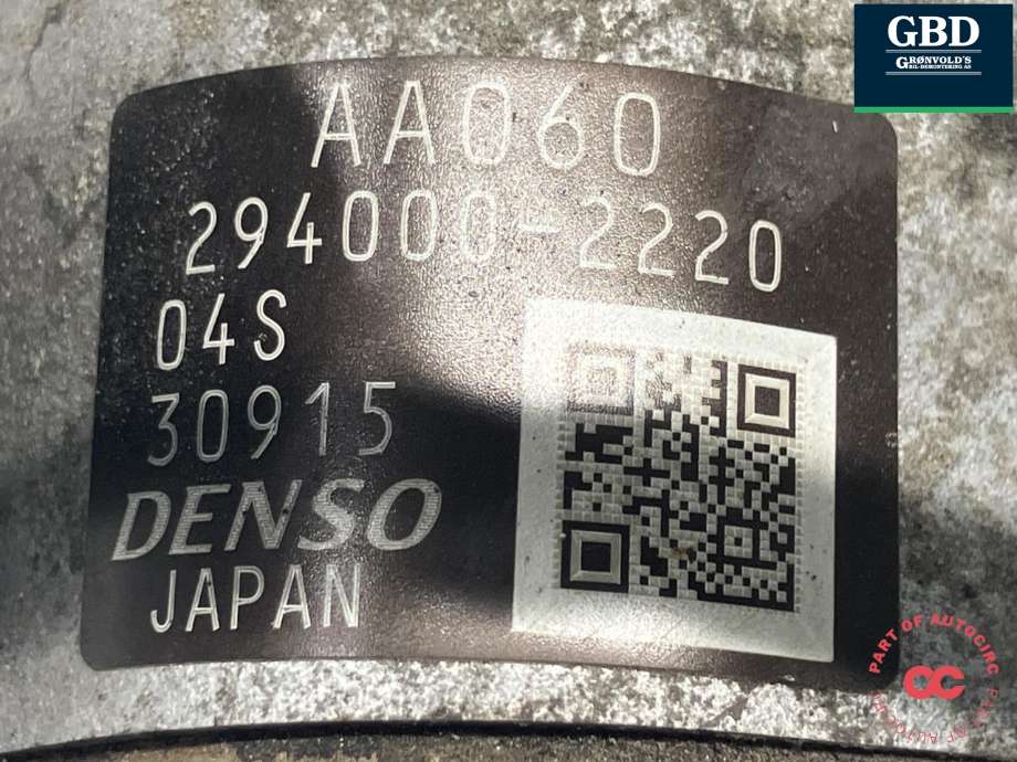 Dieselpumpe til Subaru Outback 2015-2020 (Type V) (DENSO|16625AA060|294000-2220|)
