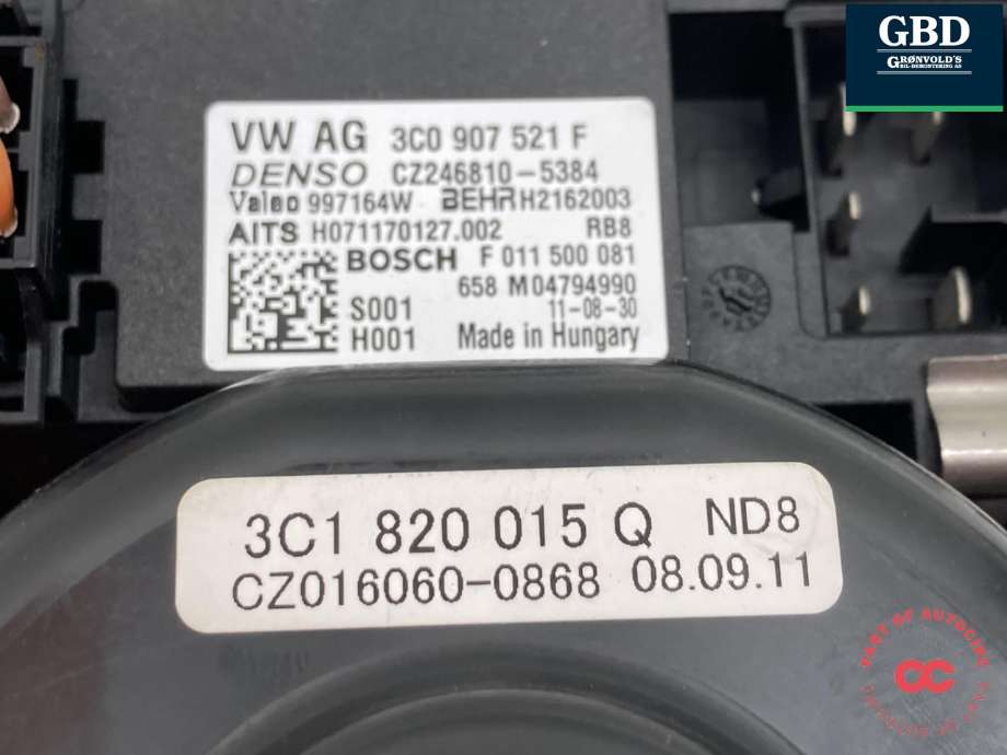 Varmeapparat motor til VW CC 2008-2012 (PASSAT CC) (PASSAT CC) (1K1 820 021|3C1 820 015 R|)