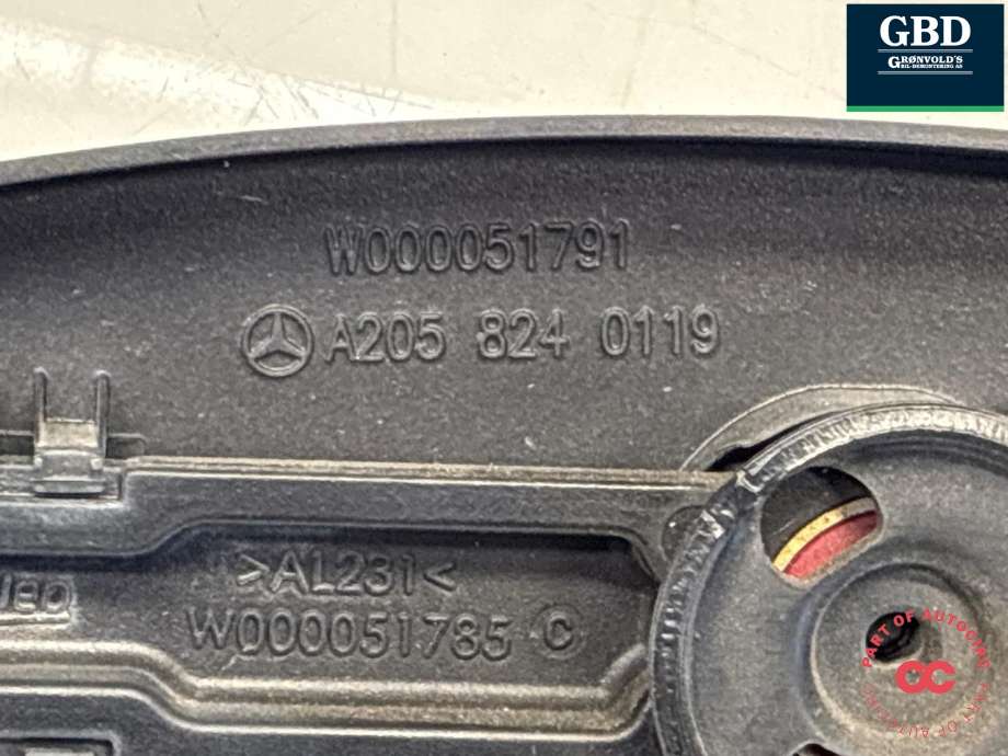 Viskerarm frontrute høyre til Mercedes EQC 2019-->> (A 253 820 02 44|)