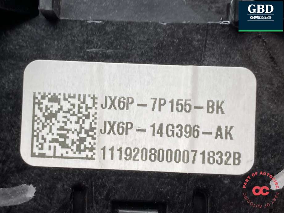Girstang/girvelger automat til Ford Focus 2018-->> (Type IV)  (2511852|JX6P-7P155-BM|JX6P-7P155-BK)