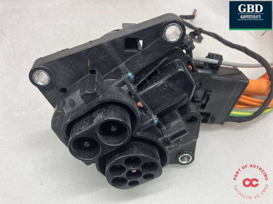 Batterilader inntak/luke til Tesla Model 3 2018-2023 (Fase 1)  (1449495-20-E|1449495-20-D . 1449495-25-C|1449495-25-D)