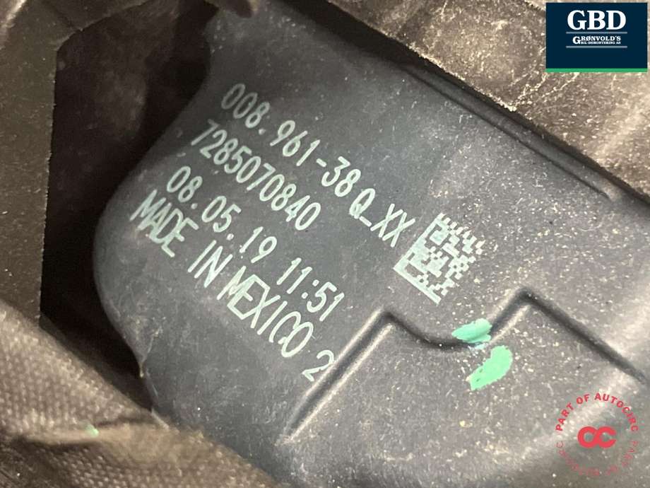 Batterilader inntak/luke til Tesla Model 3 2018-2023 (Fase 1)  (1449495-20-E|1449495-20-D . 1449495-25-C|1449495-25-D)