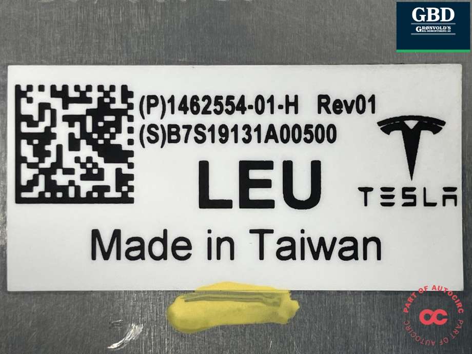 Styreenhet autopilot til Tesla Model 3 2018-2023 (Fase 1)  (1462554-S1-I|1462554-01-H|)