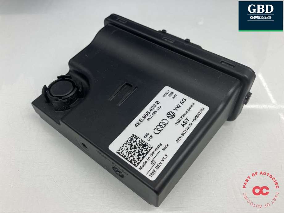 Styreenhet klima/aircondition til Audi e-tron 2018-->>  (4KE 965 429 C|4KE 965 429 B|)