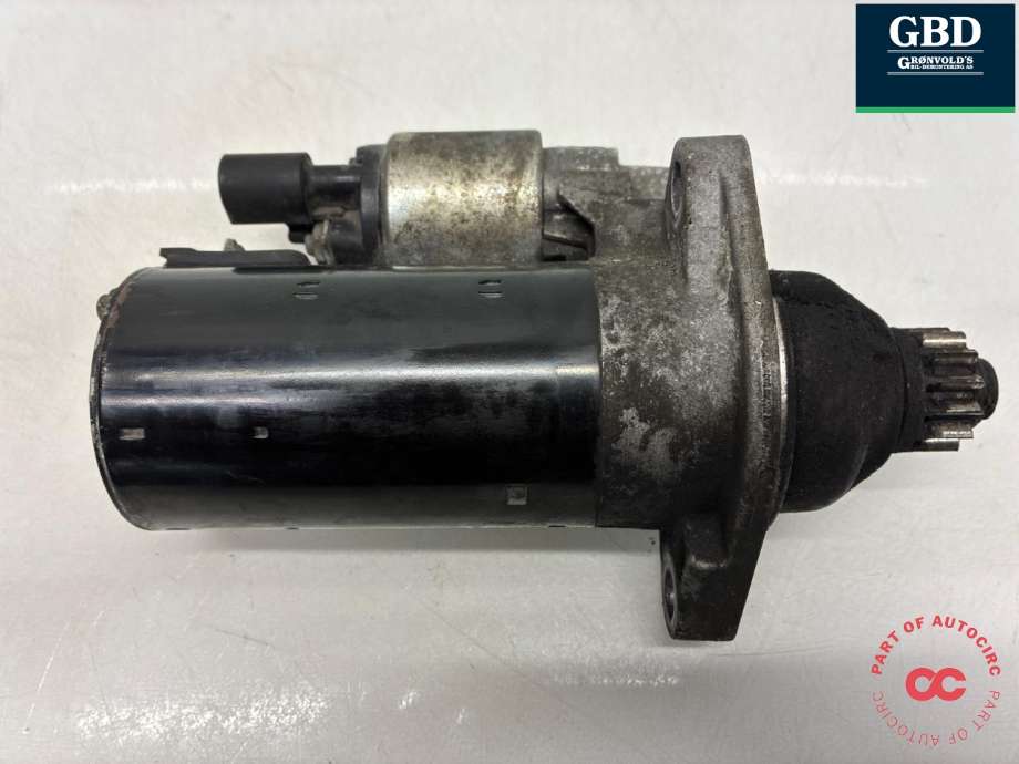 Starter diesel til Audi Q3 2011-2014 (Type I, Fase 1) (02M 911 024 C|02M 911 024 CX .02E 911 024 H|02E 911 024 HX .02E 911 024 CX)
