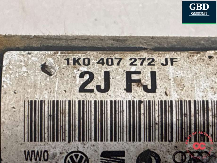 Drivaksel høyre foran, diesel/manuell til Audi Q3 2011-2014 (Type I, Fase 1) (3C0 407 272 BD|1K0 407 272 JF|)