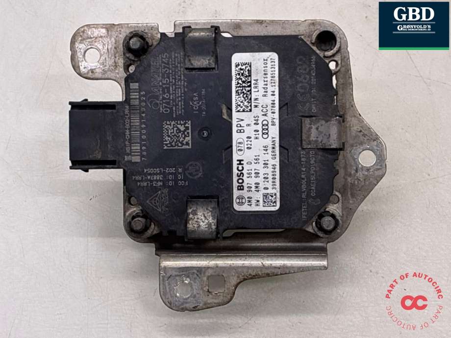 Sensor radar til Audi Q7 2015-->> (Type II) (4M0 907 561 D|)