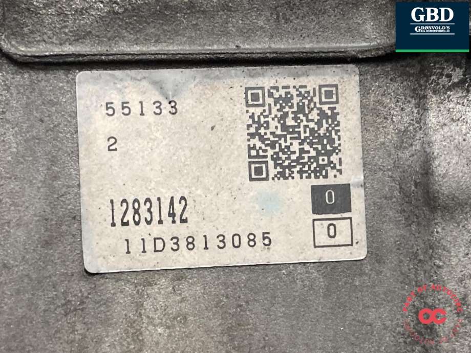 Girkasse automat til Volvo V70 2007-2013 (Type III, Fase 1)  (36002833|1283142|11D3813085)