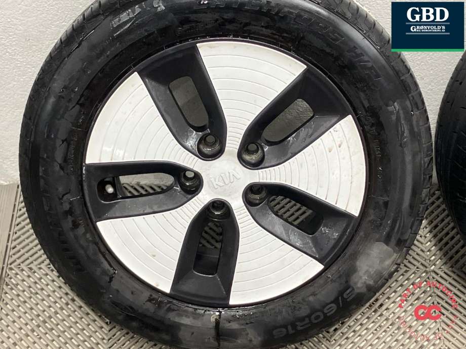 Hjulsett aluminium sommer til Kia Soul 2014-2019 (Type II)  (WINDRORCE CATCHRORS H\P|205\60\R16|PROD 2023 6MM|ET47 16X6.5J)