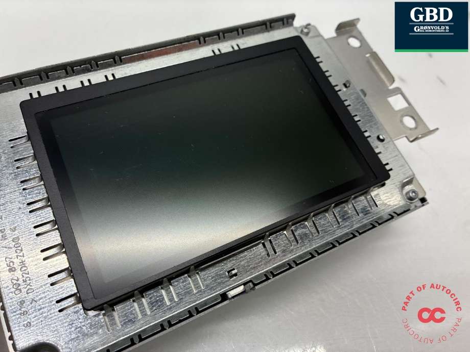 Multimedia display (MCU - Media Controller Unit) til Volvo XC60 2008-2013 (Type I, Fase 1) (36001980|31337644|7 609 501 415)