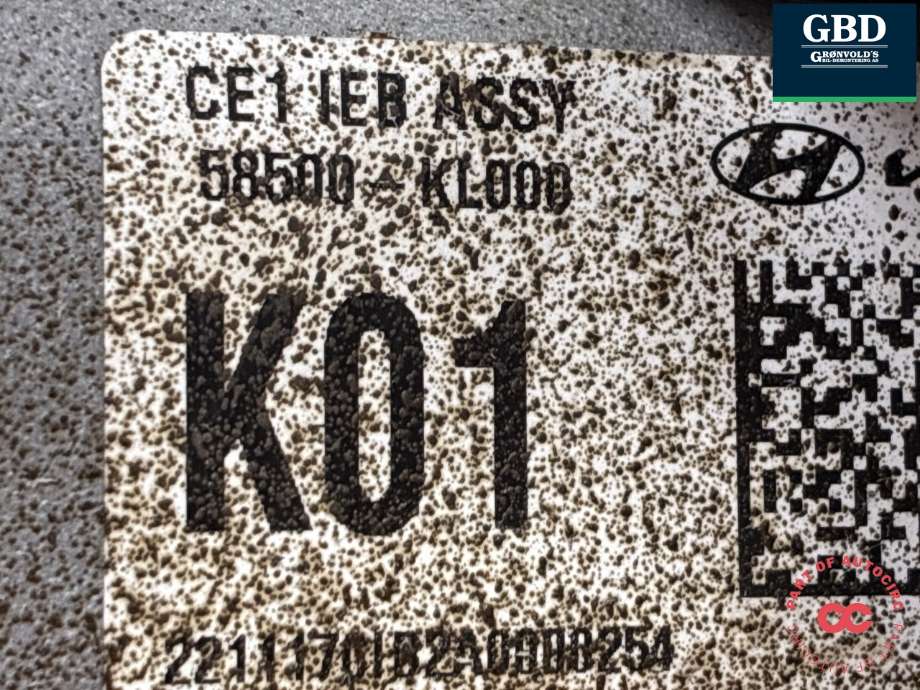 Bremsekraft-forsterker til Hyundai Ioniq 6 2023-->>  (58520KL000|)
