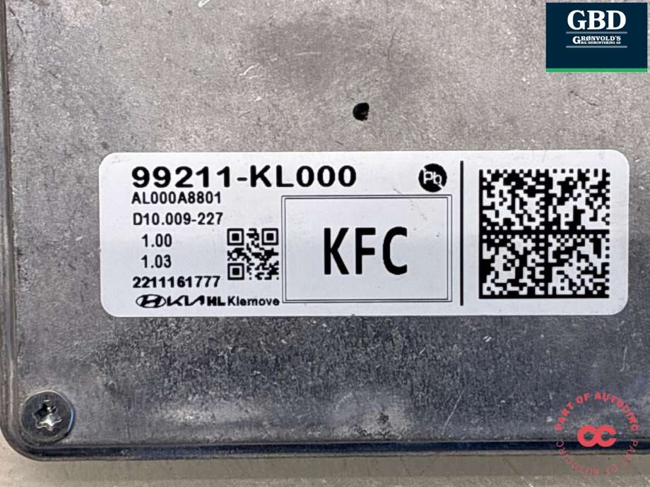 Kamera til Hyundai Ioniq 6 2023-->> (99211KL000|)