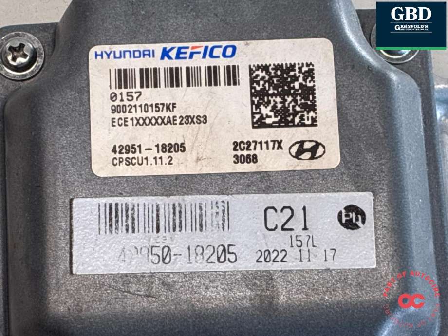 Styreenhet diverse til Hyundai Ioniq 6 2023-->> (4295118205|42951-18205|)