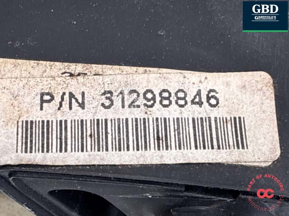 Speil venstre til Volvo V70 2007-2013 (Type III, Fase 1)  (31298913|31298846|)