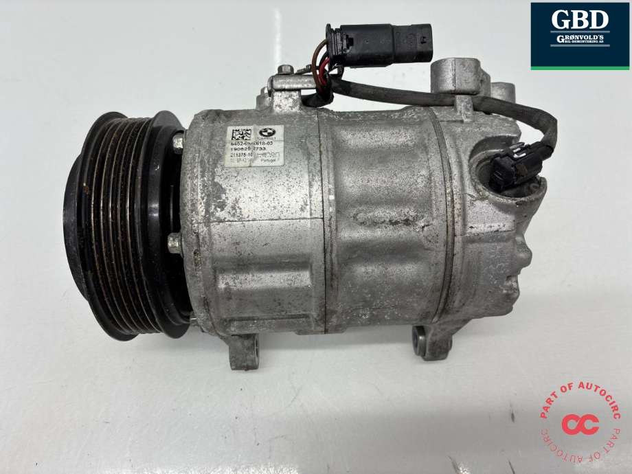 Aircondition kompressor til BMW X1 2015-2022 (F48) (F48) (64 52 5 A5C 710|64 52 5 A21 D11|)