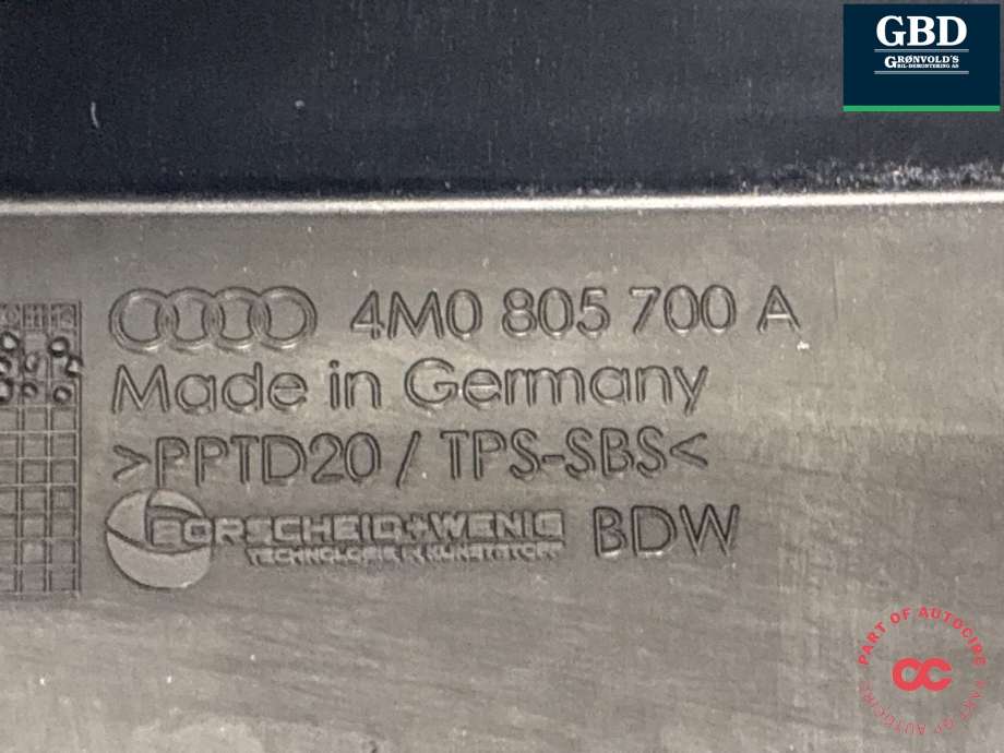Deksel til Audi Q7 2015-->> (Type II)  (4M0 805 700 A|)