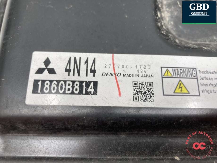 Styreenhet motor til Mitsubishi Outlander 2012-2015 (Type III, Fase 1)  (1860B814|)