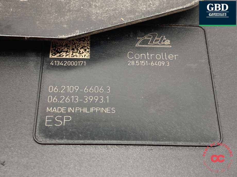 ABS sentral til Mitsubishi Outlander 2012-2015 (Type III, Fase 1) (4670A757|)