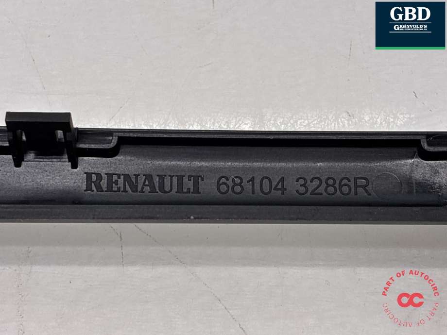 Varmeapparat betjening til Renault Kadjar 2015-->>  (275102210R|RSA253B05623R|)