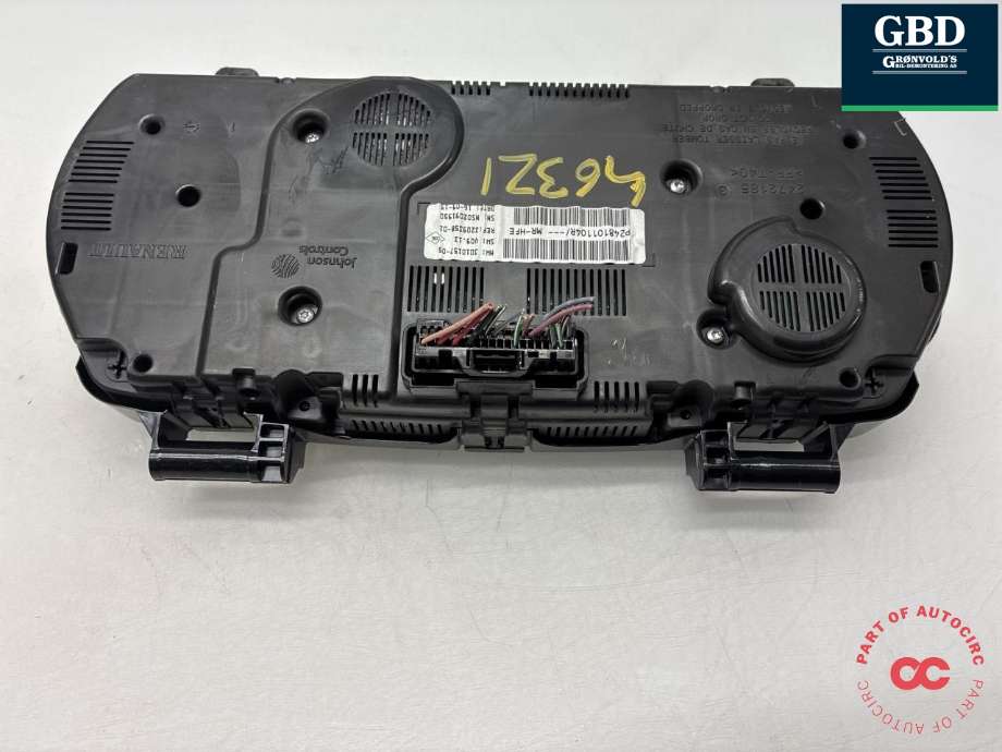 Instrumentpanel til Renault Kadjar 2015-->>  (248095397R|P248101104R|)