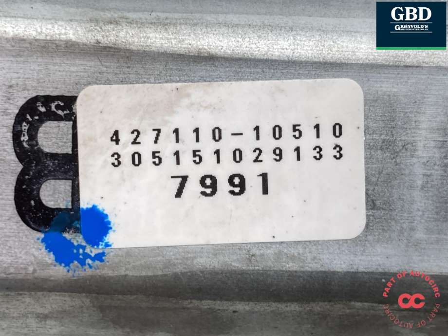 Baklukeåpner motor til Mitsubishi Outlander 2012-2015 (Type III, Fase 1)  (5813A097|)