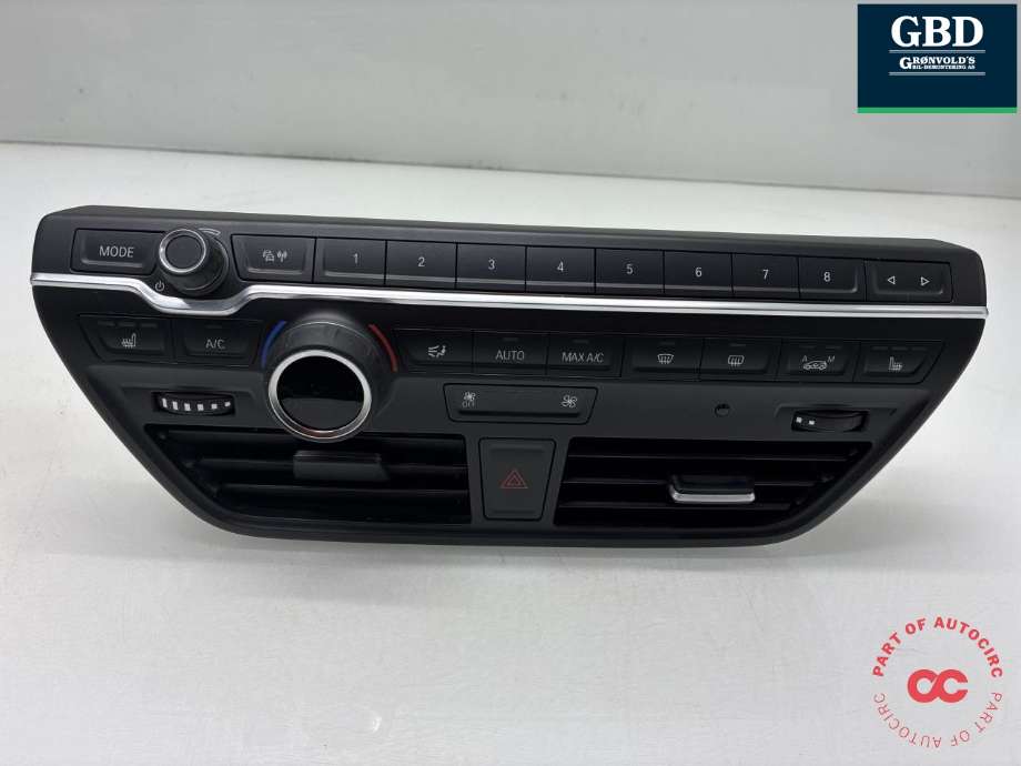 Varmeapparat betjening til BMW i3, 2013-2022  (61 31 5 A0A 3F6)