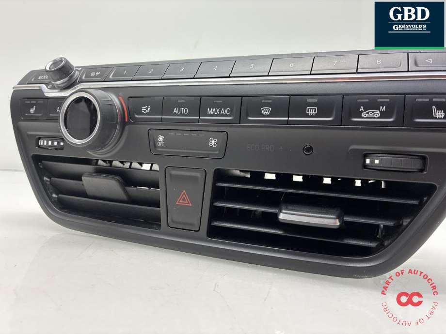 Varmeapparat betjening til BMW i3 2013-2022 (61 31 5 A0A 3F6|61 31 5 A0A 3F7|5HB 011230-07)