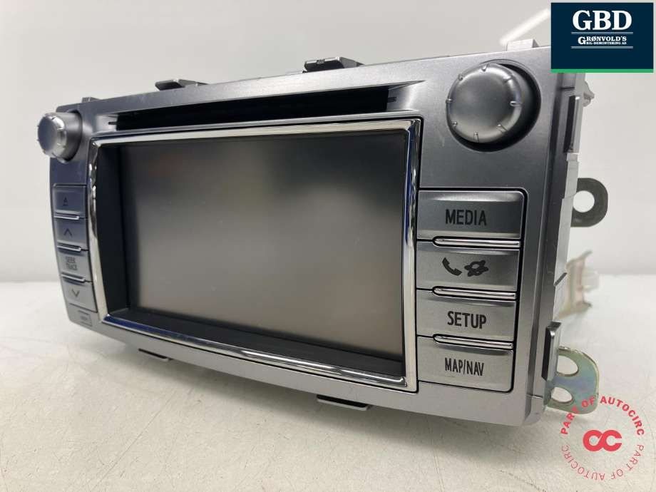 Bilstereo navigasjon til Toyota Hilux, 2012-2016 (861400K411)