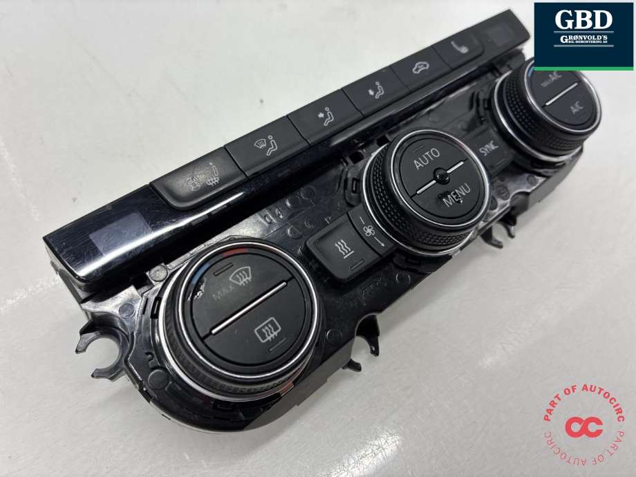 Varmeapparat betjening til VW Passat 2015-2019 (Fase 1) (B8) (B8) (5G1 907 044 J|5G1 907 044 J  WZU|)