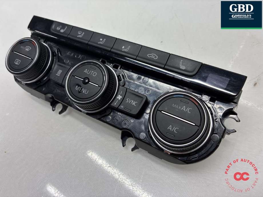 Varmeapparat betjening til VW Passat 2015-2019 (Fase 1) (B8) (B8) (5G1 907 044 J|5G1 907 044 J  WZU|)