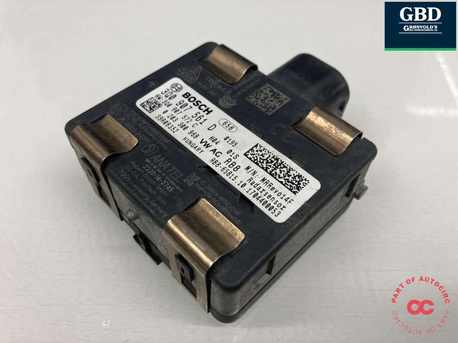 Sensor radar til VW Passat 2015-2019 (Fase 1) (B8) (B8) (3Q0 907 561 E|3Q0 907 561 D|)