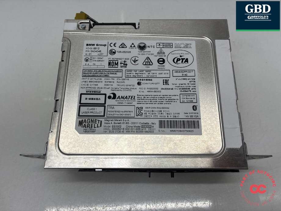 Bilstereo navigasjon til BMW X1 2015-2022 (F48) (F48) (65 12 5 B53 569|65 12 5 A11 E24 |65 12 5 A3B 4C3|65 12 5 A5E F40)