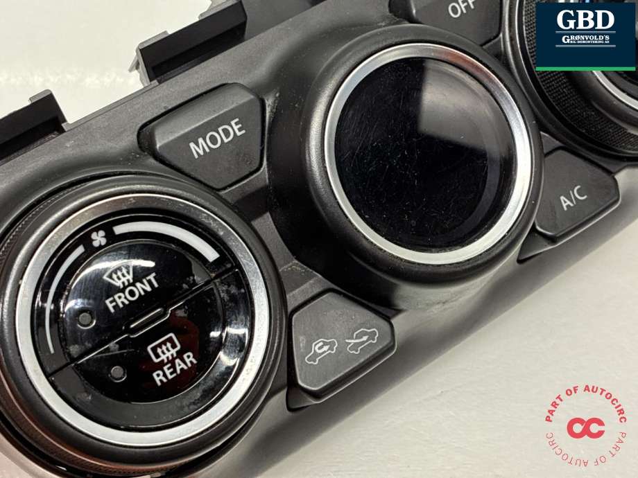 Varmeapparat betjening til Suzuki Swift 2017-->> (39510-52R00-CRT|)