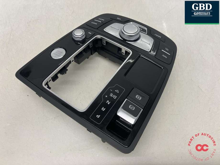 Bilstereo navigasjon betjeningspanel til Audi A6 2014-2018 (Type IV, Fase 2) (C7) (C7) (4G1 919 610 F|)