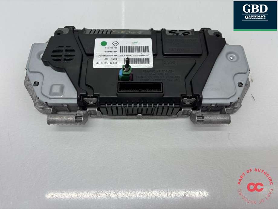 Instrumentpanel til Renault Zoe 2019-->> (Fase 2) (248096175R|)