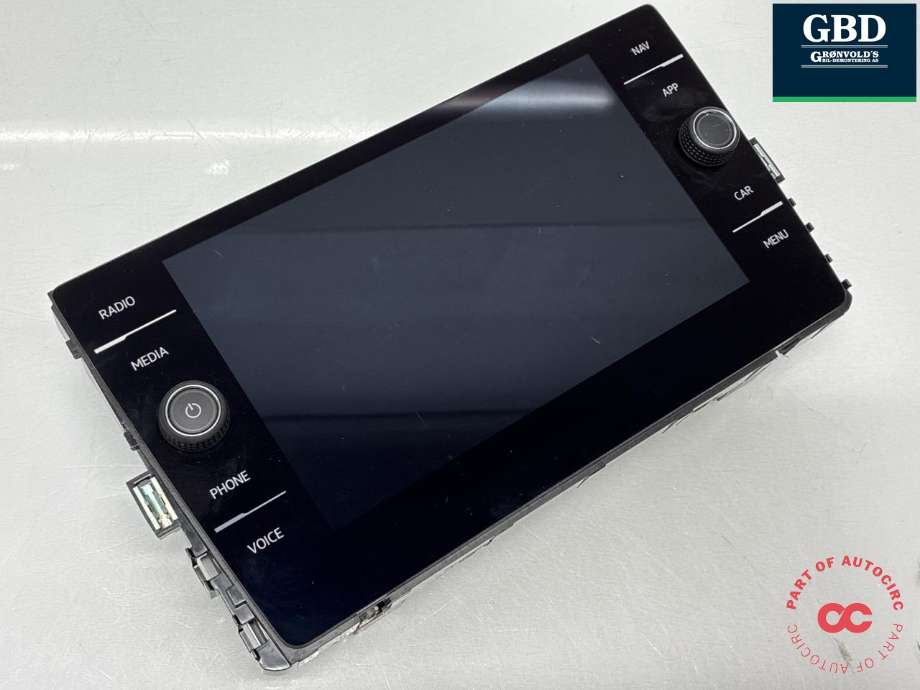 Bilstereo navigasjon skjerm til VW Passat 2015-2019 (Fase 1) (B8) (B8) (5NN 919 605 B|5G6 919 605 B|)