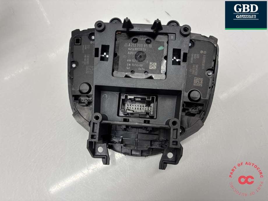 Bilstereo betjeningspanel til Mercedes E-Klasse 2016-2023 (W213) (W213) (A 213 900 85 10|)