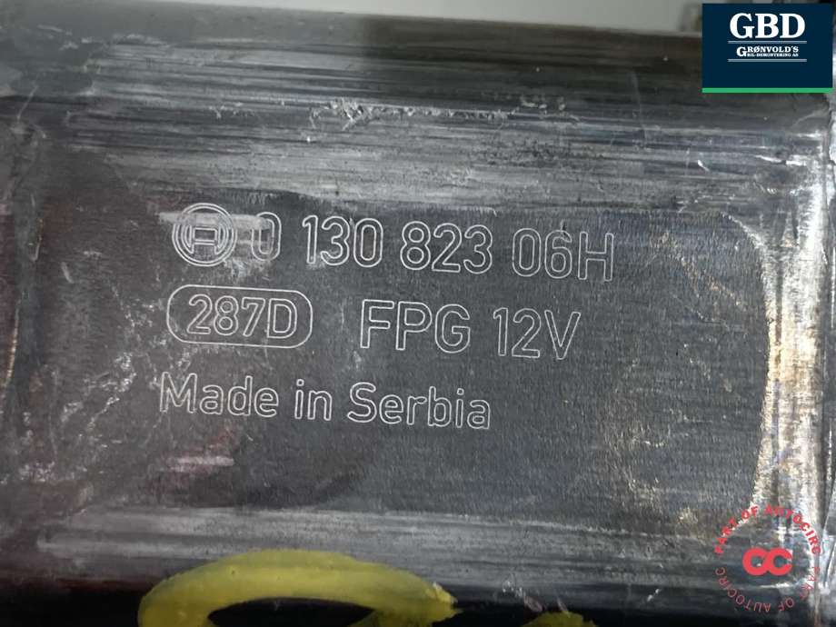 Ruteheis, kun motor, venstre bak til Tesla Model Y 2024-->> (Type II) (2004640-00-A|)