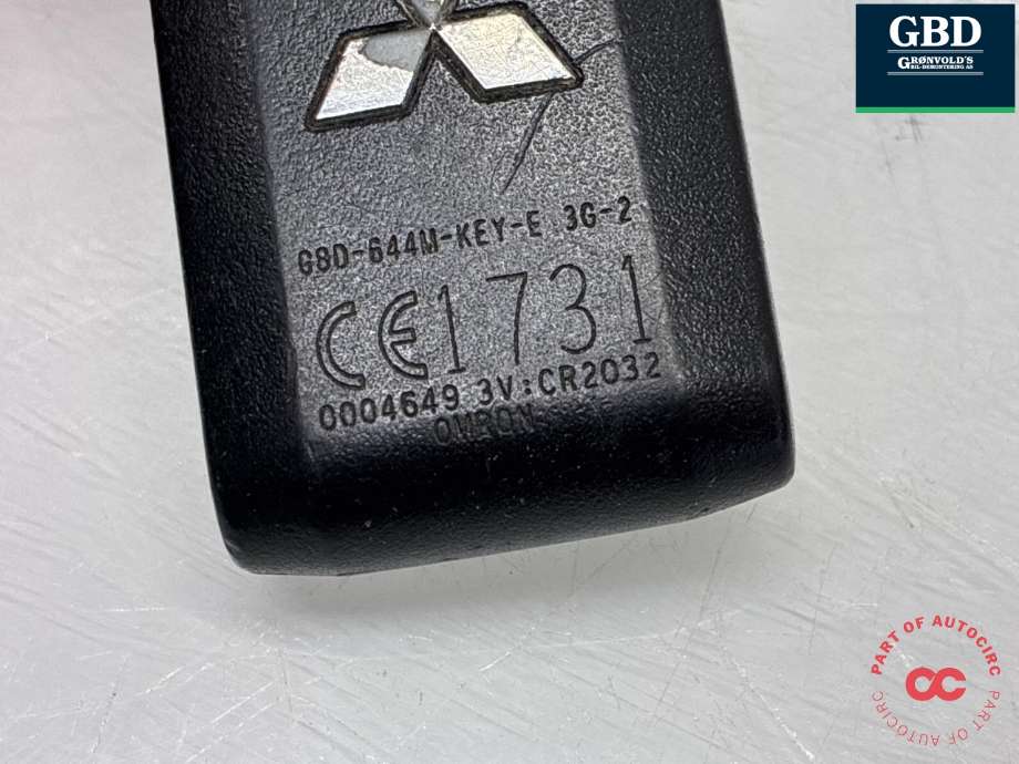 Nøkkel til Mitsubishi Outlander 2012-2015 (Type III, Fase 1) (8637A698|)
